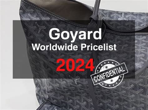 can you buy goyard in store|goyard price list 2024.